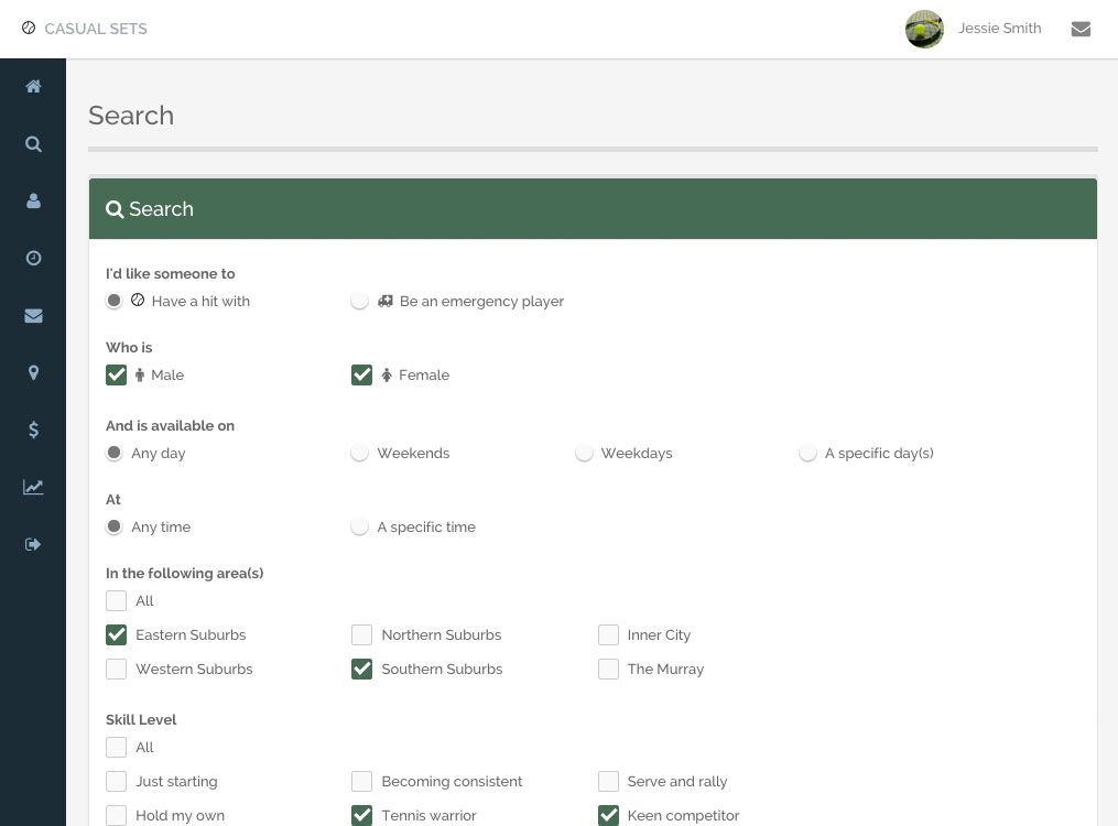 Search for someone near you